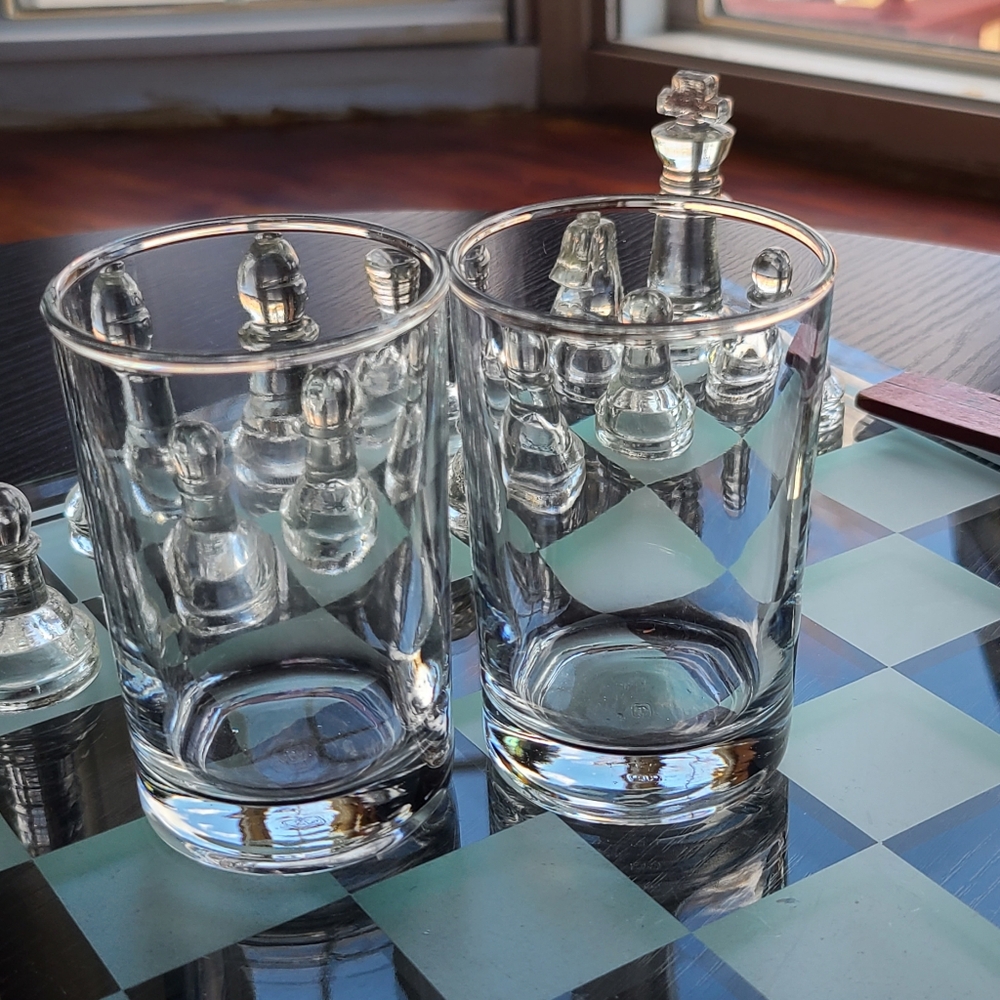 Elegant Clear Juice Drinking Glasses Old Fashion Kind Set Of 2